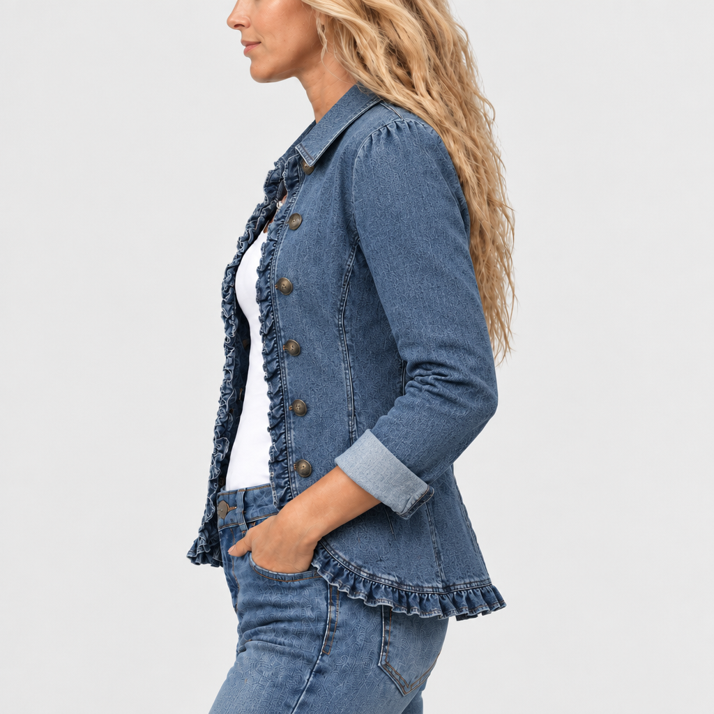 Posy | Ruffle Trim Jacket
