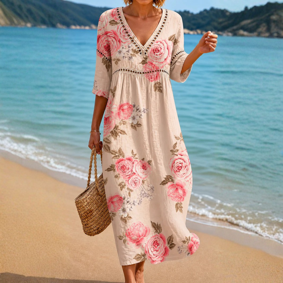 Anika - Graceful Everyday Midi Dress product image