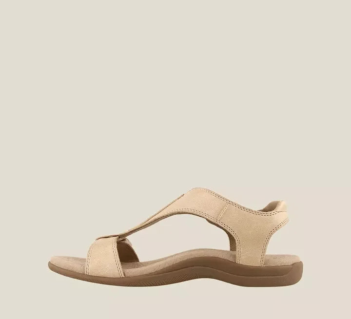 Adira - Ergonomic Comfort Sandals in Beige