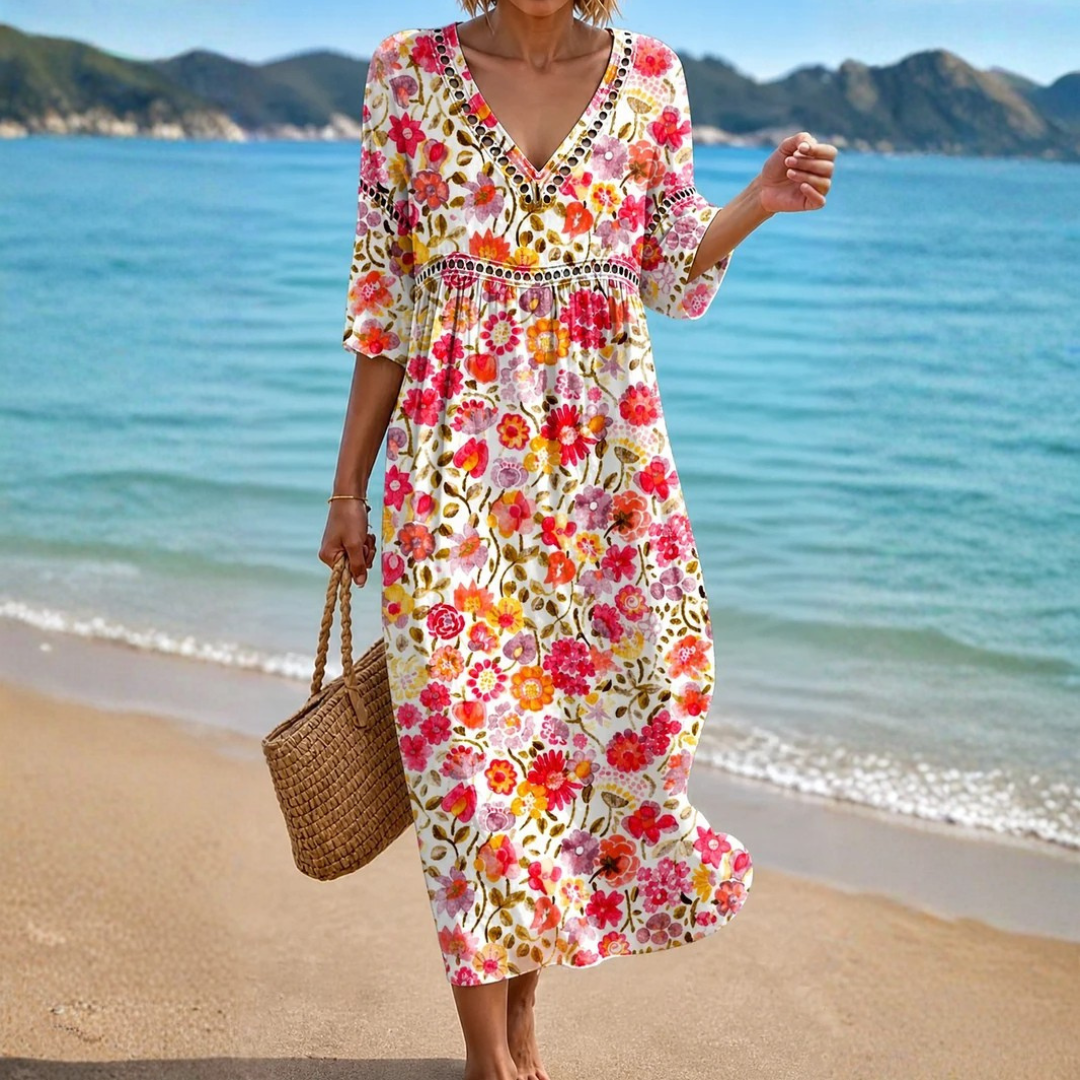 Ivy - Fluid Midi Dress Signature product image