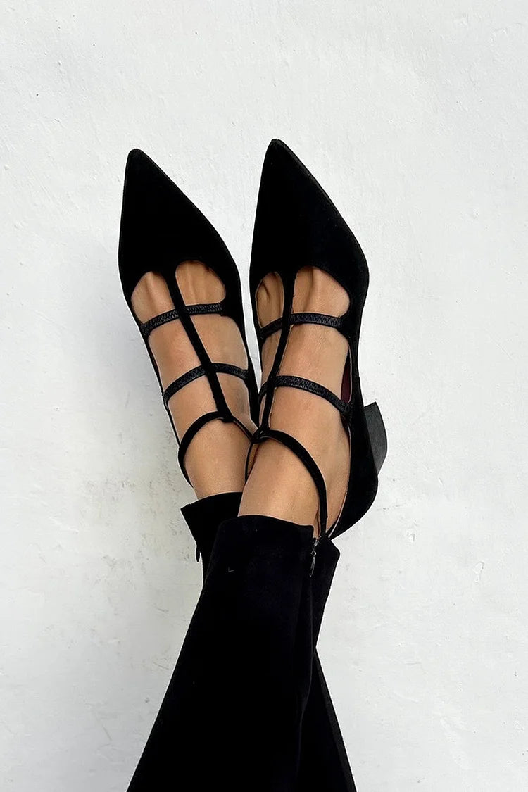 Coraline Chic Strappy Flats