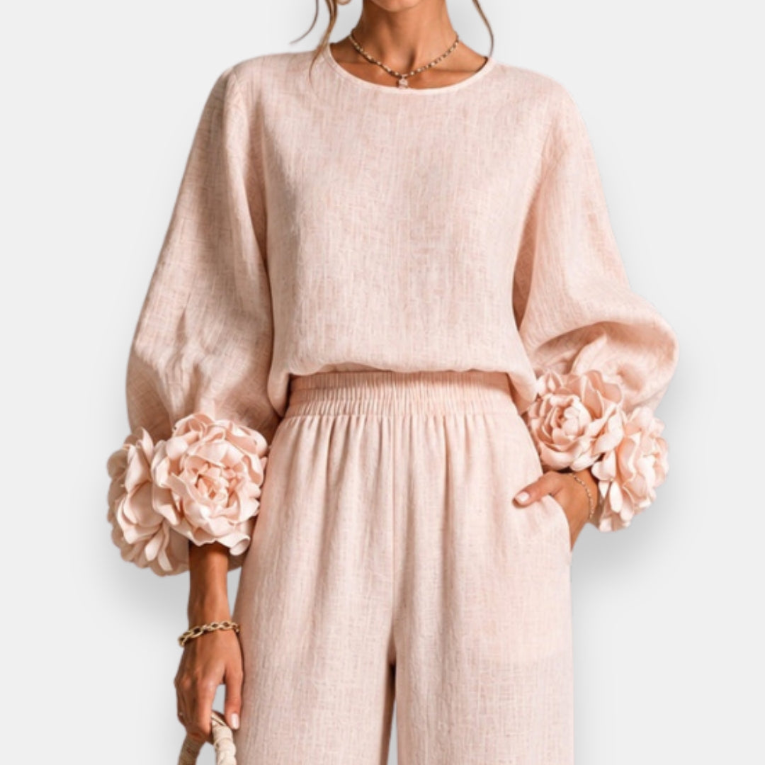 Freya - Flowing Wide-Leg Trousers product image