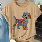 Pippa - Charming Dog Print Tee – view 17