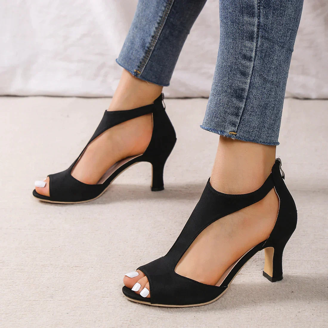 Ava | Orthopaedic Sandals with Heel