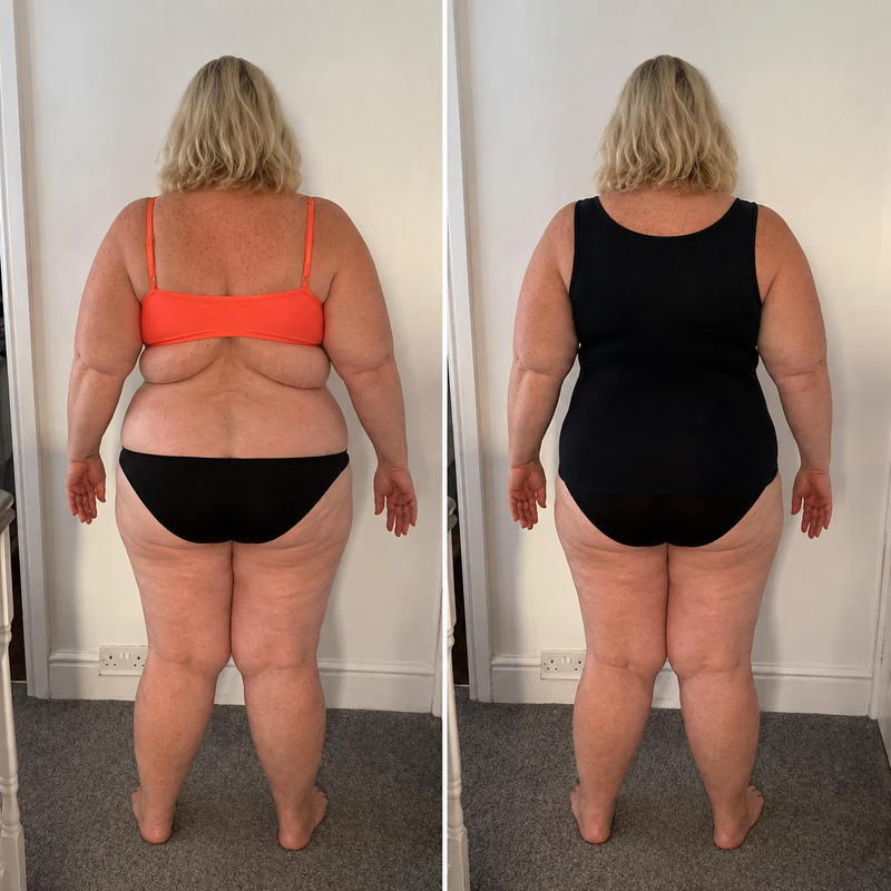 Linda M. before and after