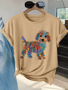 Pippa - Charming Dog Print Tee – view 5