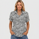 Mirabel | Polka Dot Collared Top