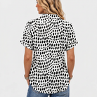 Mirabel | Polka Dot Collared Top