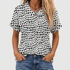 Mirabel | Polka Dot Collared Top