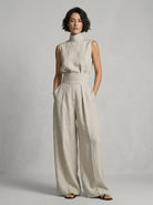 Theodora - Wide-Leg Cotton Trousers product image