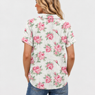 Imelda | Rose Collared Top