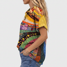 Dorothea | Sunburst Collared Top