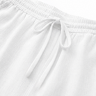 Back view of the comfortable trousers, showing the smooth silhouette and waist detail.