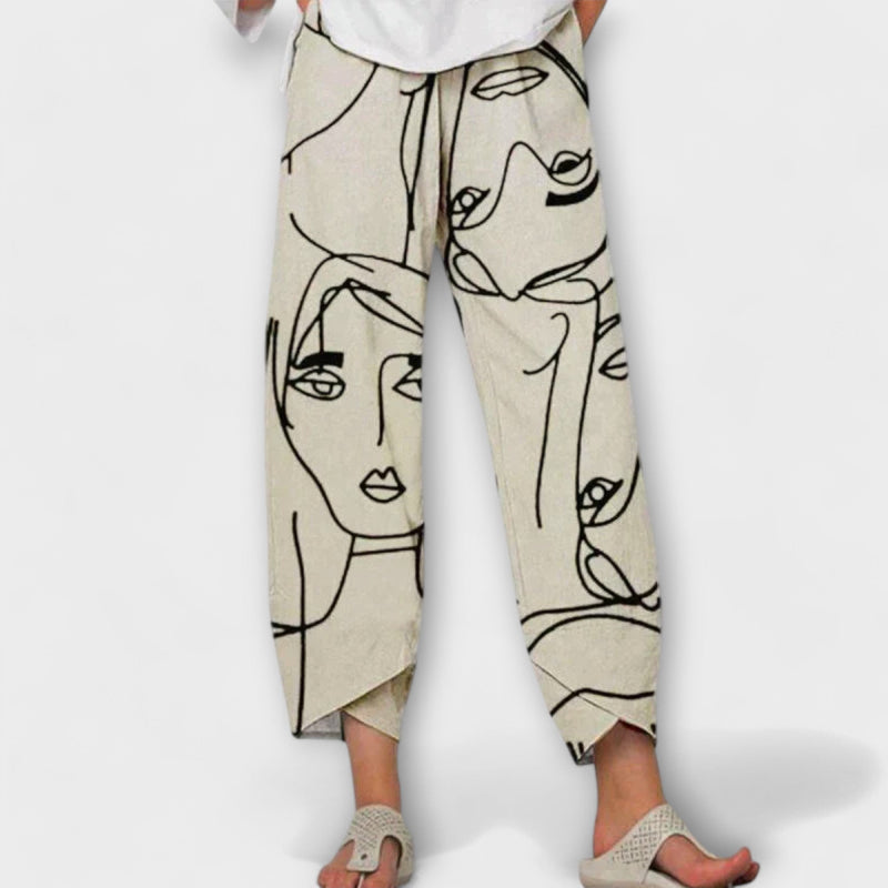 Milana Linen Trousers