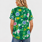Blanche | Garden Collared Top