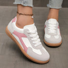 Adaline orthopaedic shoes in blush rose, displayed in a casual setting, suitable for everyday style and comfort.