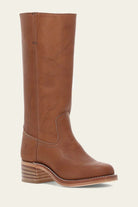 Back view of the Calandra classic western boots, focusing on the heel structure and overall shape.