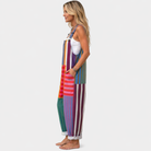 Joyce | Rainbow Patchwork Overall