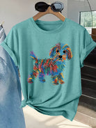 Pippa - Charming Dog Print Tee – view 9