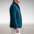 Interior view of the Florian tailored formal blazer, revealing the quality lining and internal pocket details.