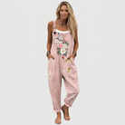Agatha | Pink Floral Overall