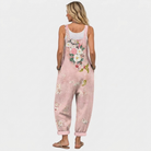 Agatha | Pink Floral Overall