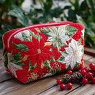 Kiera - Quilted Cosmetic Bag Handmade Cosmetic Bags product image