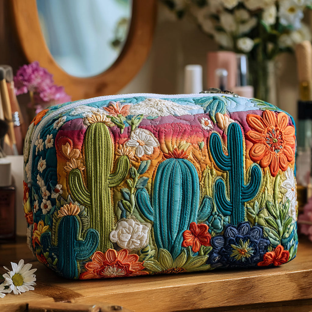Kiera - Quilted Cosmetic Bag Essential product image