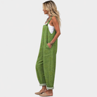 Phyllis | Green Textured Overall