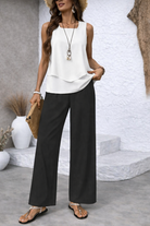 Lila - Elegant Wide-Leg Pants C294 product image