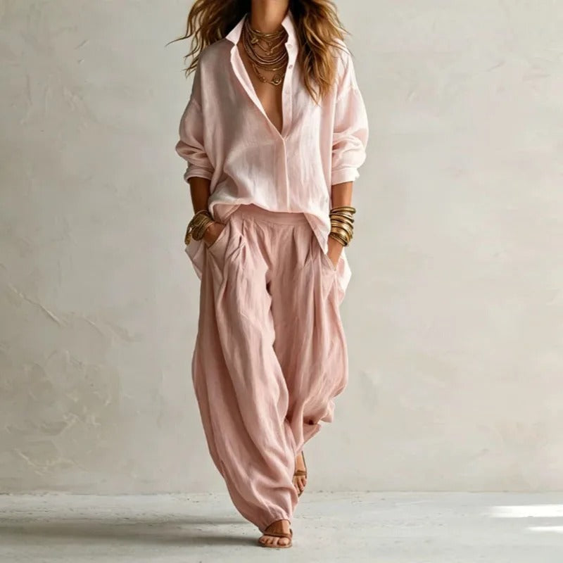 Brynn - Fluid Wide-Leg Trousers product image