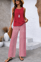 Serena - Elegant Striped Pants product image